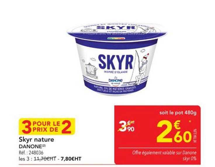 Skyr nature Danone
