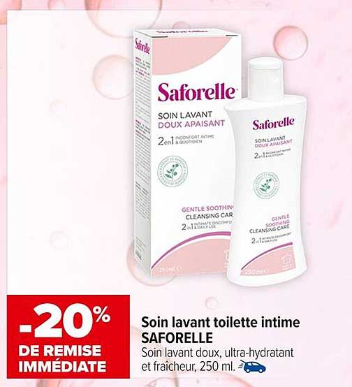 Soin lavant toilette intime SAFORELLE