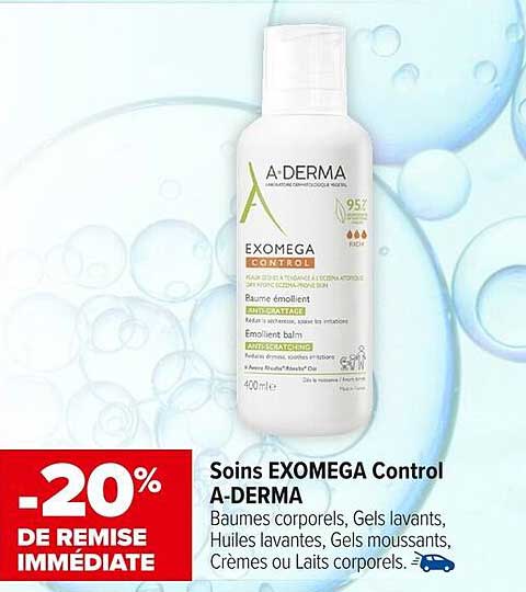 Soins EXOMEGA Control A-DERMA