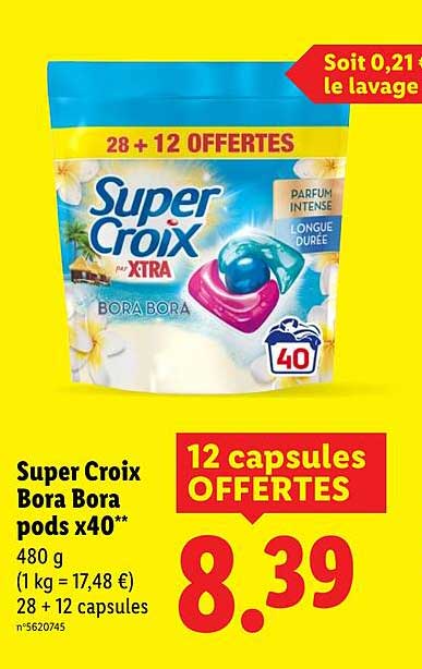 Super Croix Bora Bora pods x40**