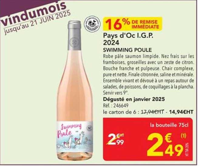 SWIMMING POULE