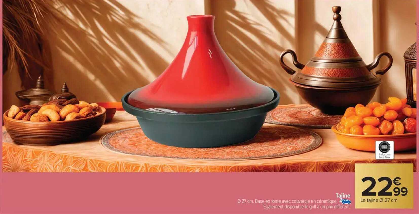 Tajine Ø 27 cm