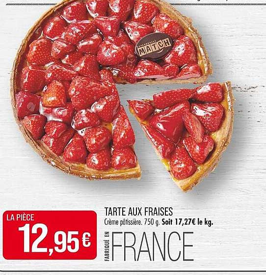 TARTE AUX FRAISES