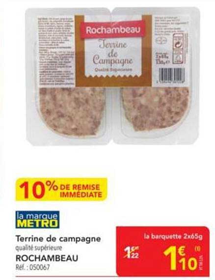 Terrine de Campagne Rochambeau