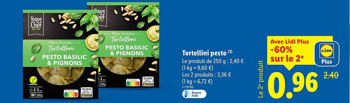 Tortellini pesto