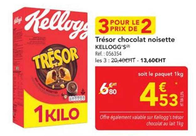 Trésor chocolat noisette