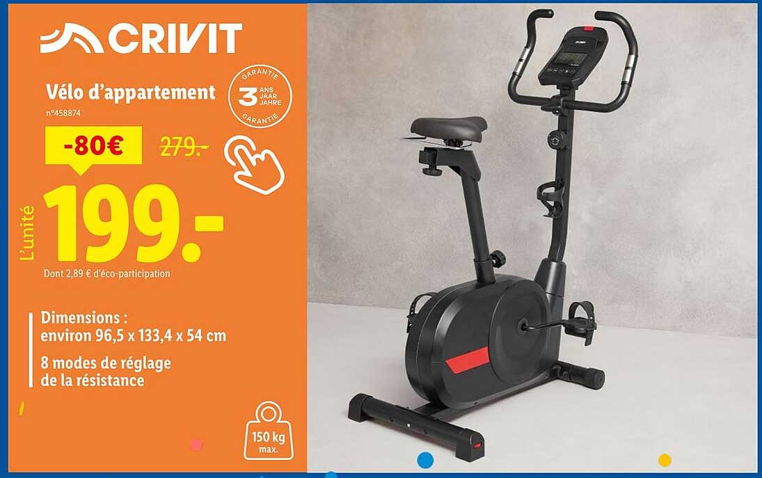 Vélo d’appartement