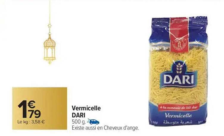 Vermicelle DARI 500 g