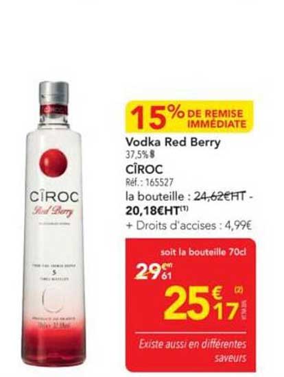 Vodka Red Berry