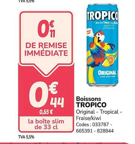 0€11 DE REMISE IMMÉDIATE
