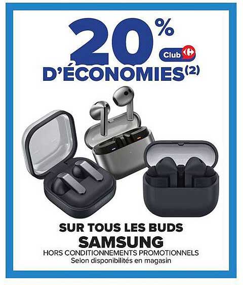 20% D'ÉCONOMIES(2)