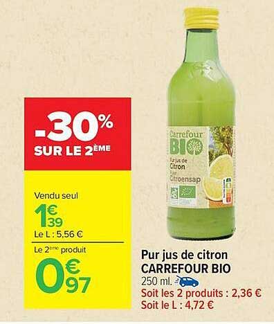-30% SUR LE 2ÈME