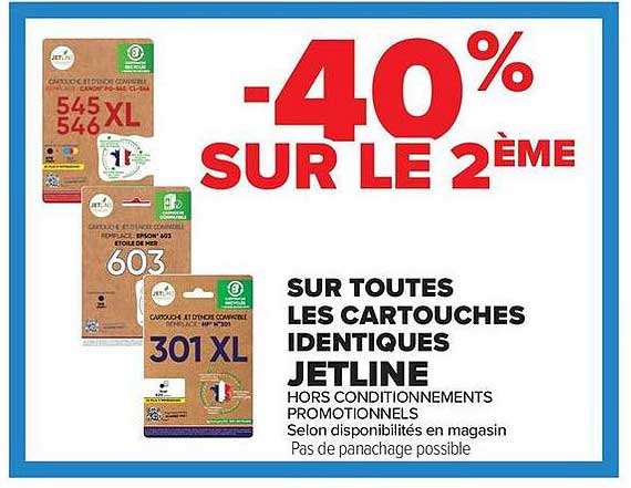 -40% SUR LE 2ÈME