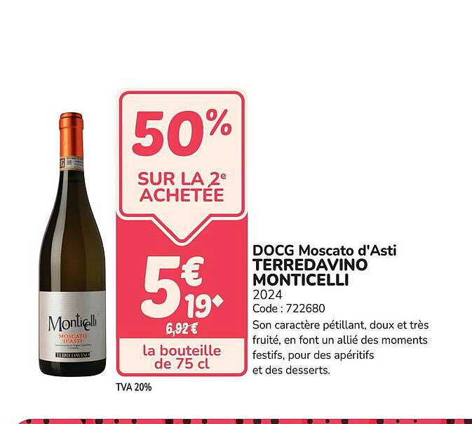 50% SUR LA 2e ACHETEE