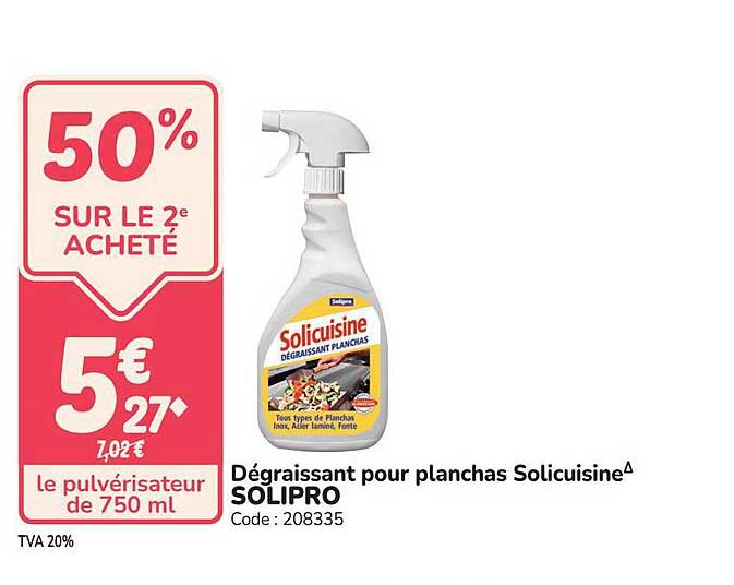 50% SUR LE 2e ACHETÉ