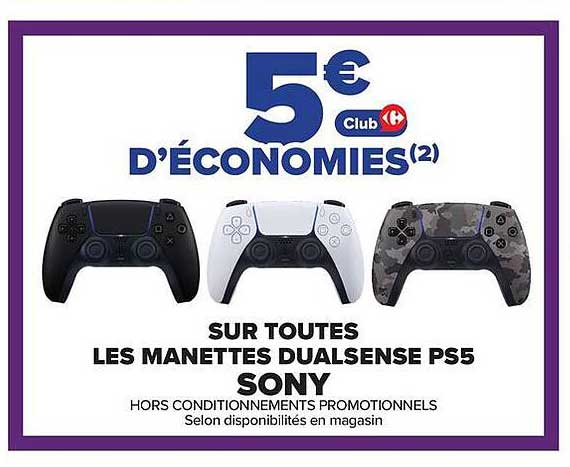 5€ D'ÉCONOMIES(2)