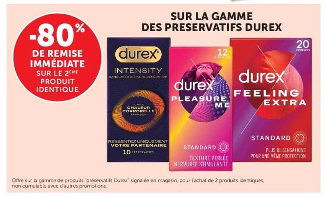 -80% DE REMISE IMMÉDIATE SUR LE 2ÈME PRODUIT IDENTIQUE