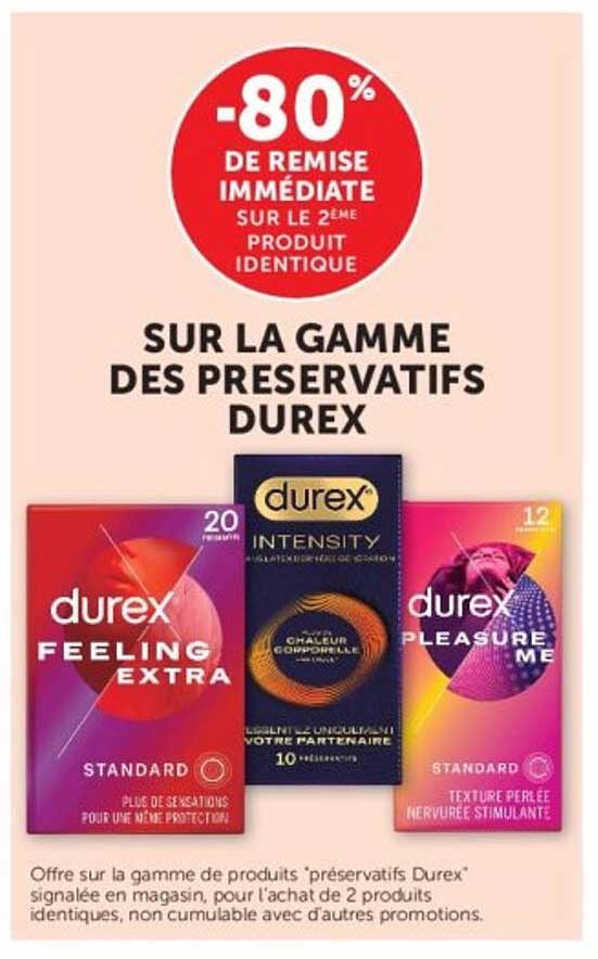 -80% DE REMISE IMMÉDIATE SUR LE 2ÈME PRODUIT IDENTIQUE