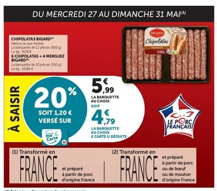 À SAISIR