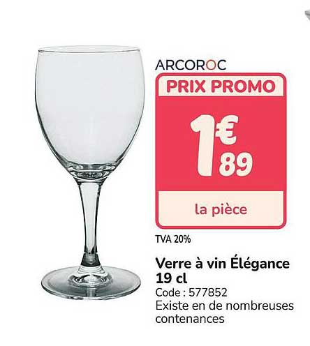 ARCOROC PRIX PROMO