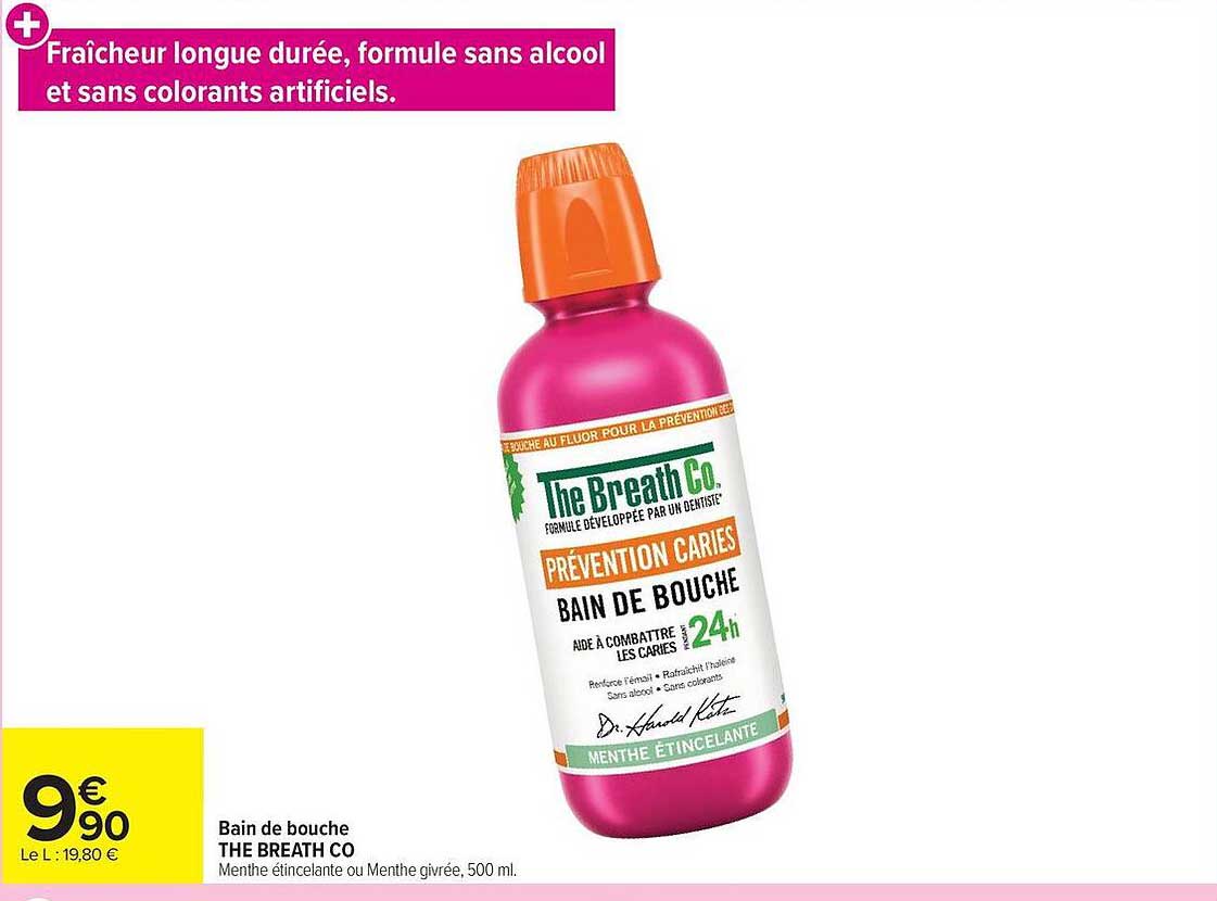 Bain de bouche THE BREATH CO