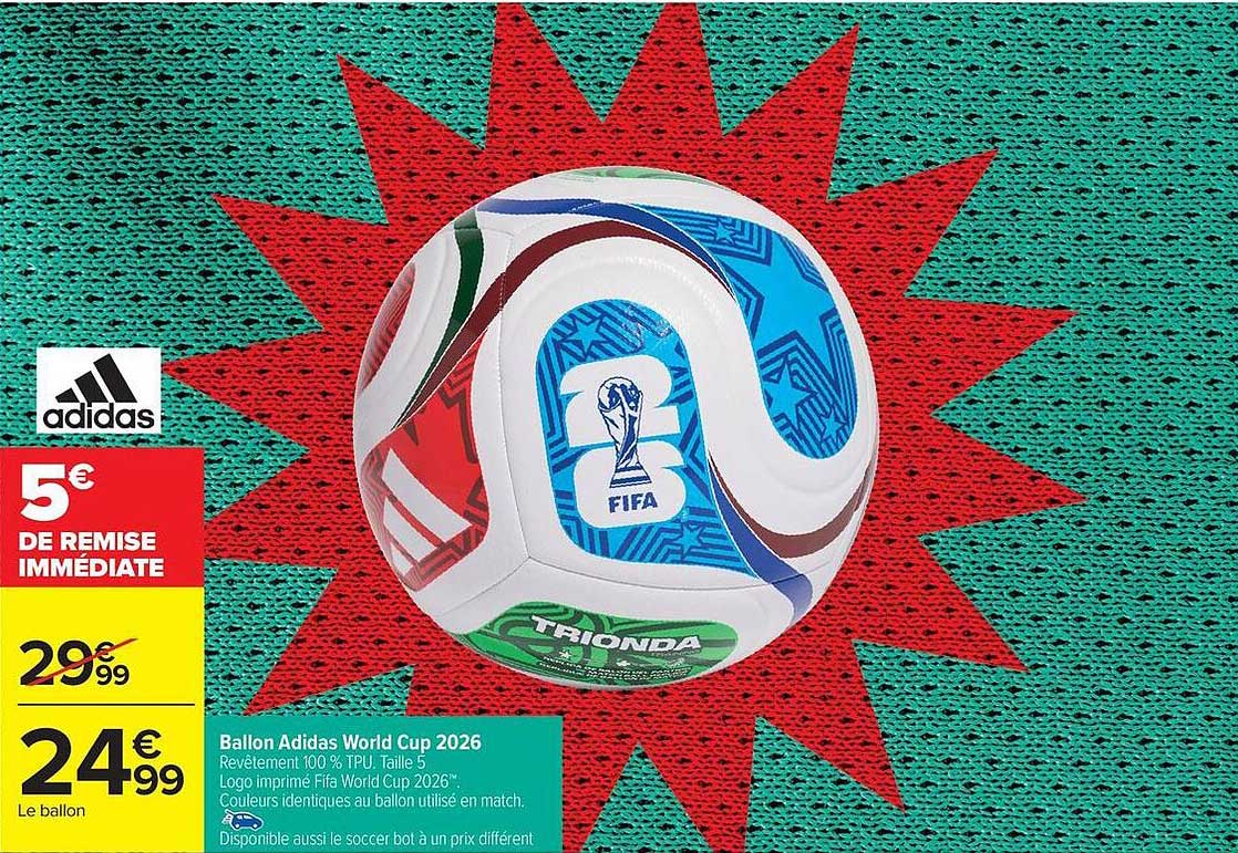 Ballon Adidas World Cup 2026