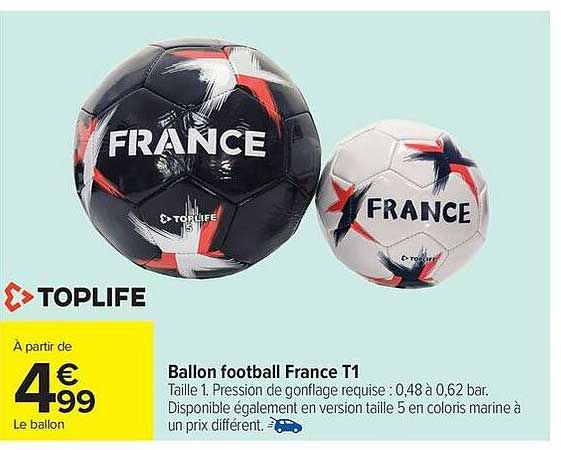 Ballon football France T1
