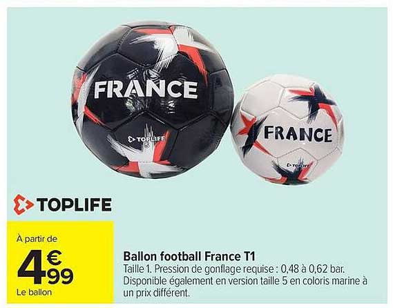 Ballon football France T1