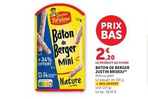 Bâton de Berger Mini Nature