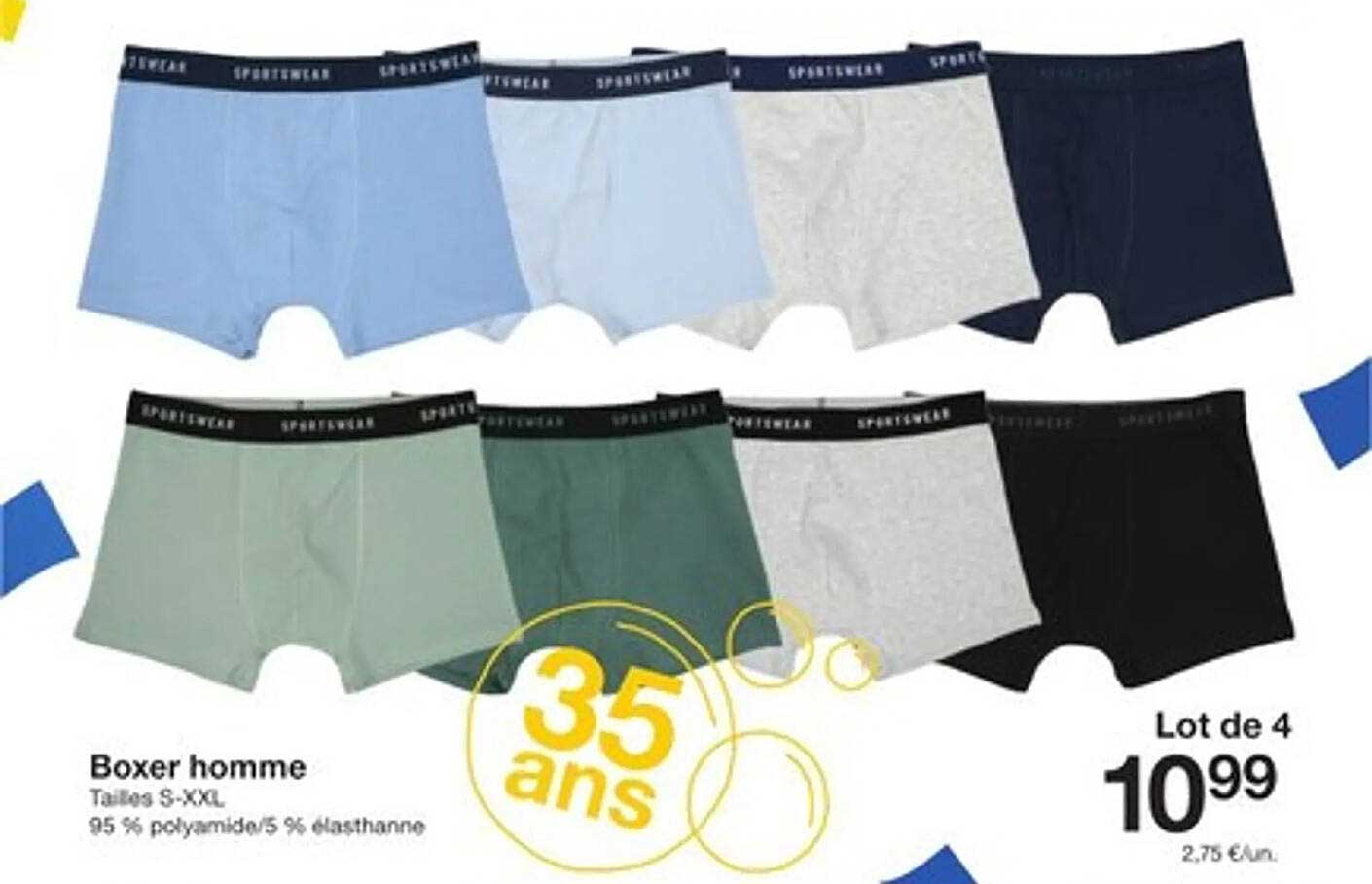 Boxer homme