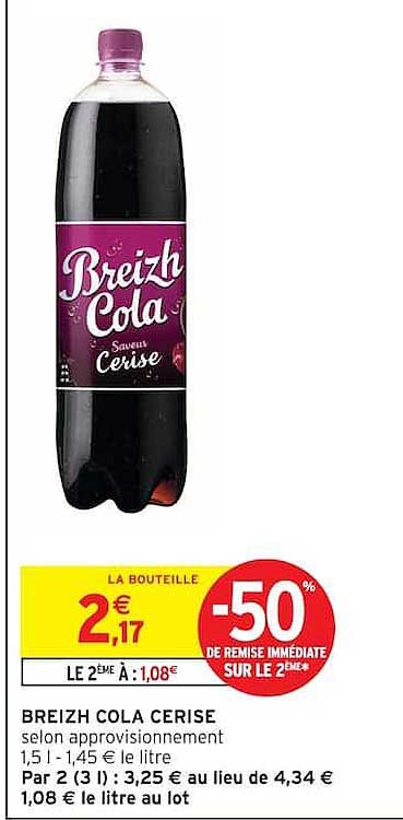 BREIZH COLA CERISE
