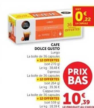 CAFE DOLCE GUSTO