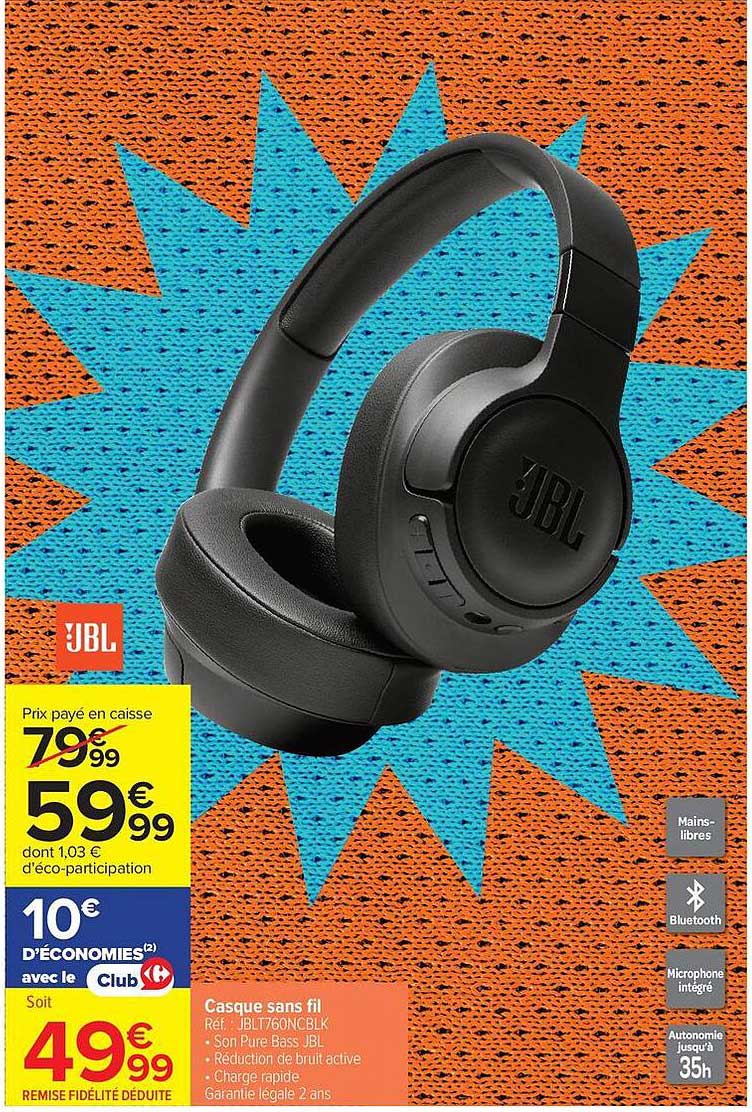 Casque sans fil