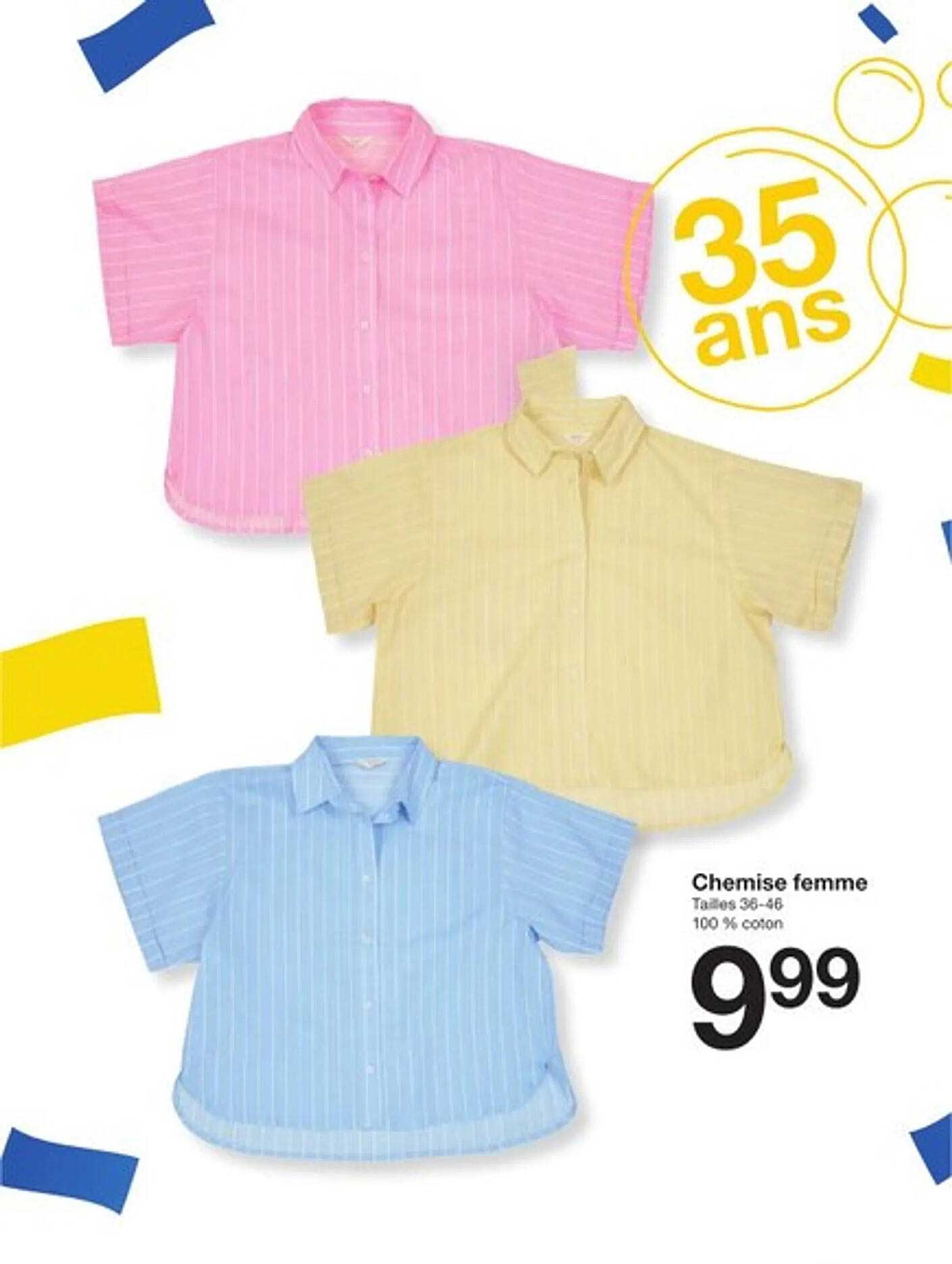 Chemise femme