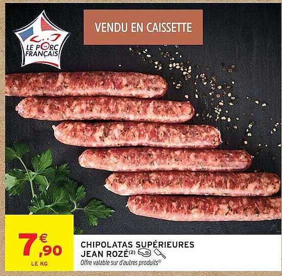 CHIPOLATAS SUPÉRIEURES JEAN ROZÉ