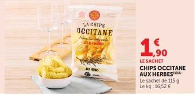 CHIPS OCCITANE AUX HERBES