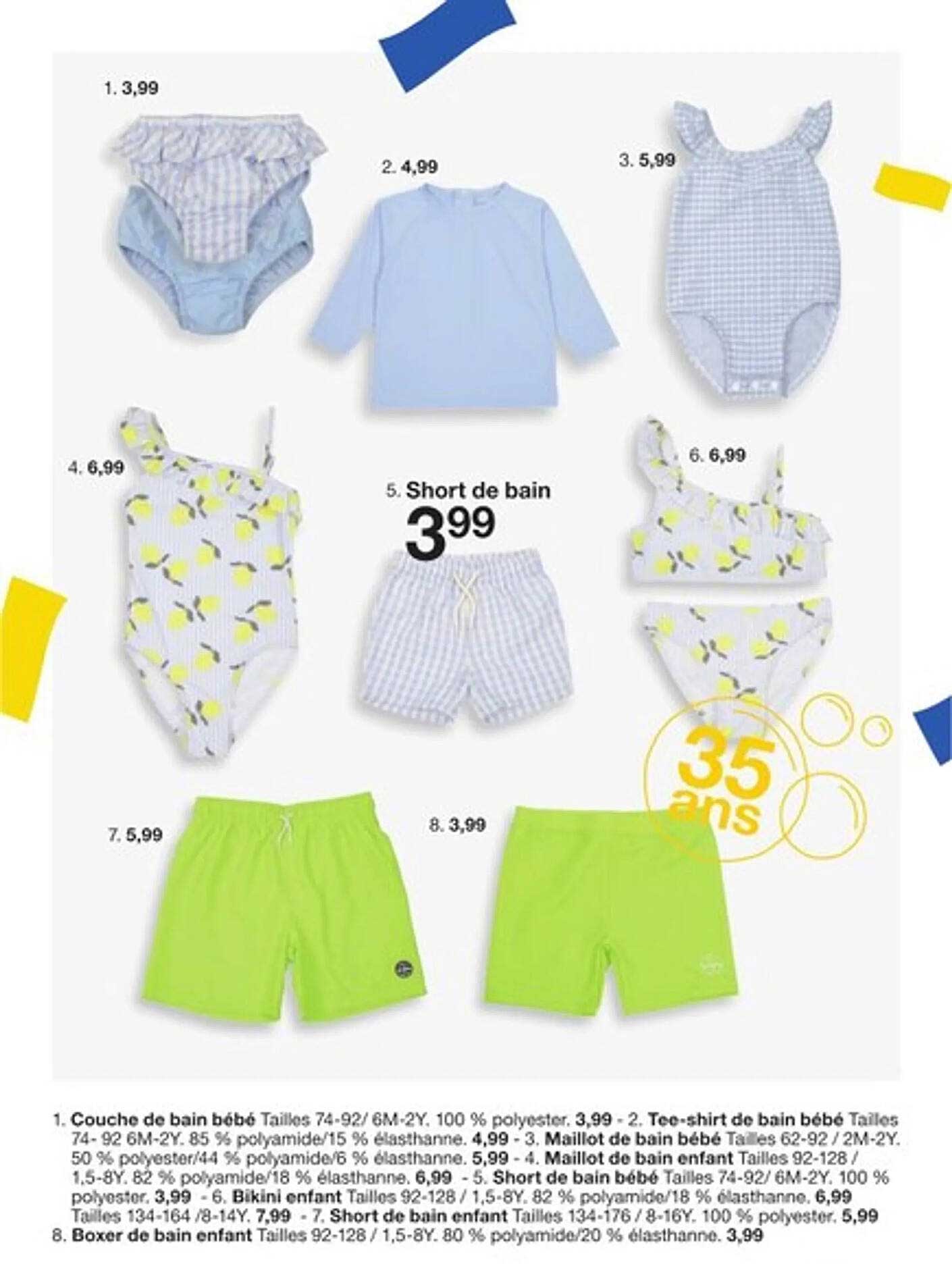Culotte de bain bébé