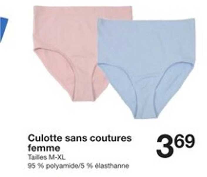 Culotte sans coutures femme
