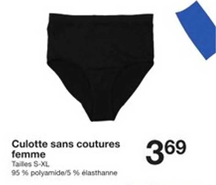 Culotte sans coutures femme