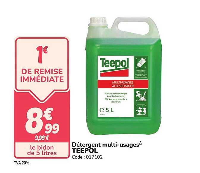 Détergent multi-usages TEEPOL