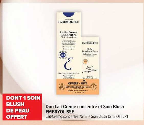 DONT 1 SOIN BLUSH DE PEAU OFFERT