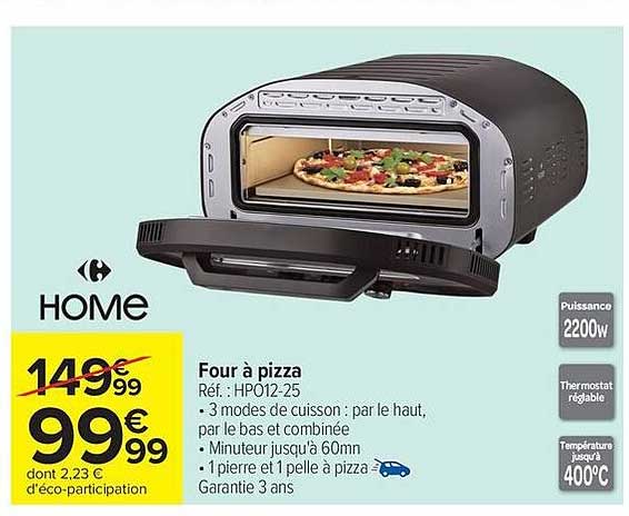 Four à pizza