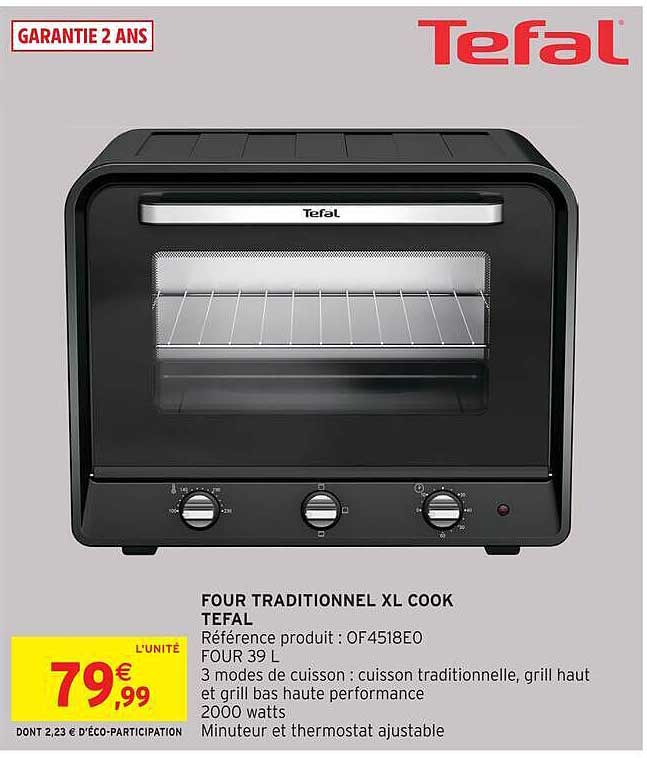 FOUR TRADITIONNEL XL COOK TEFAL