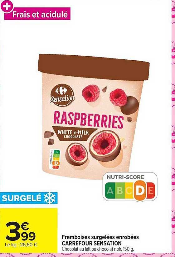 Fraises et acidulé