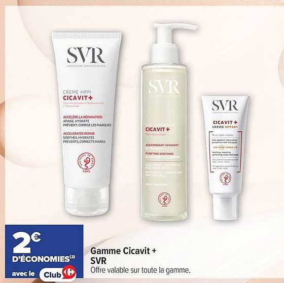 Gamme Cicavit + SVR