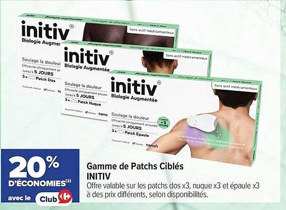 Gamme de Patchs Ciblés INITIV