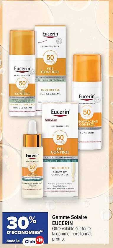 Gamme Solaire EUCERIN