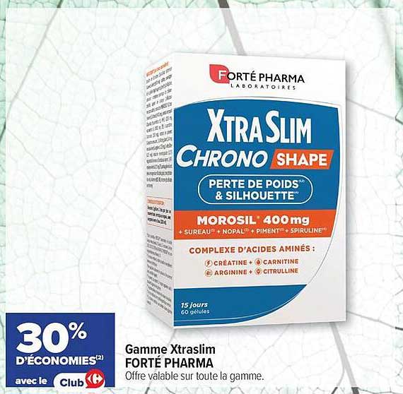 Gamme Xtraslim FORTÉ PHARMA