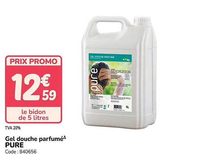 Gel douche parfumé PURE