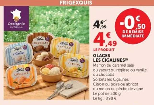 GLACES LES CIGALINES®